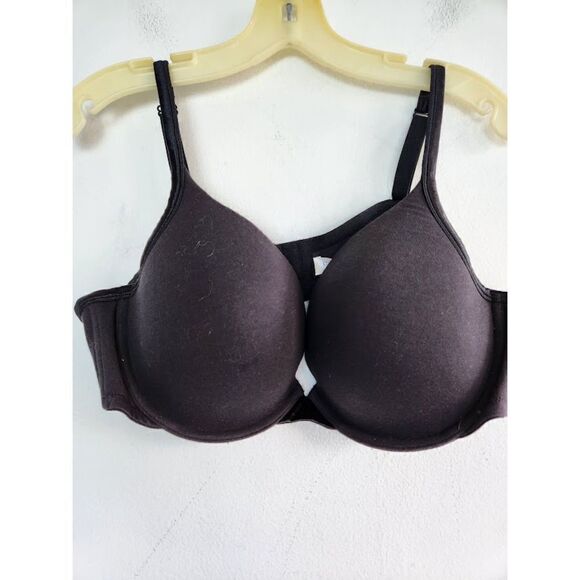 Cacique by Lane Bryant Women Black Full Coverage Underwired Bra size 44C, - Picture 2 of 6